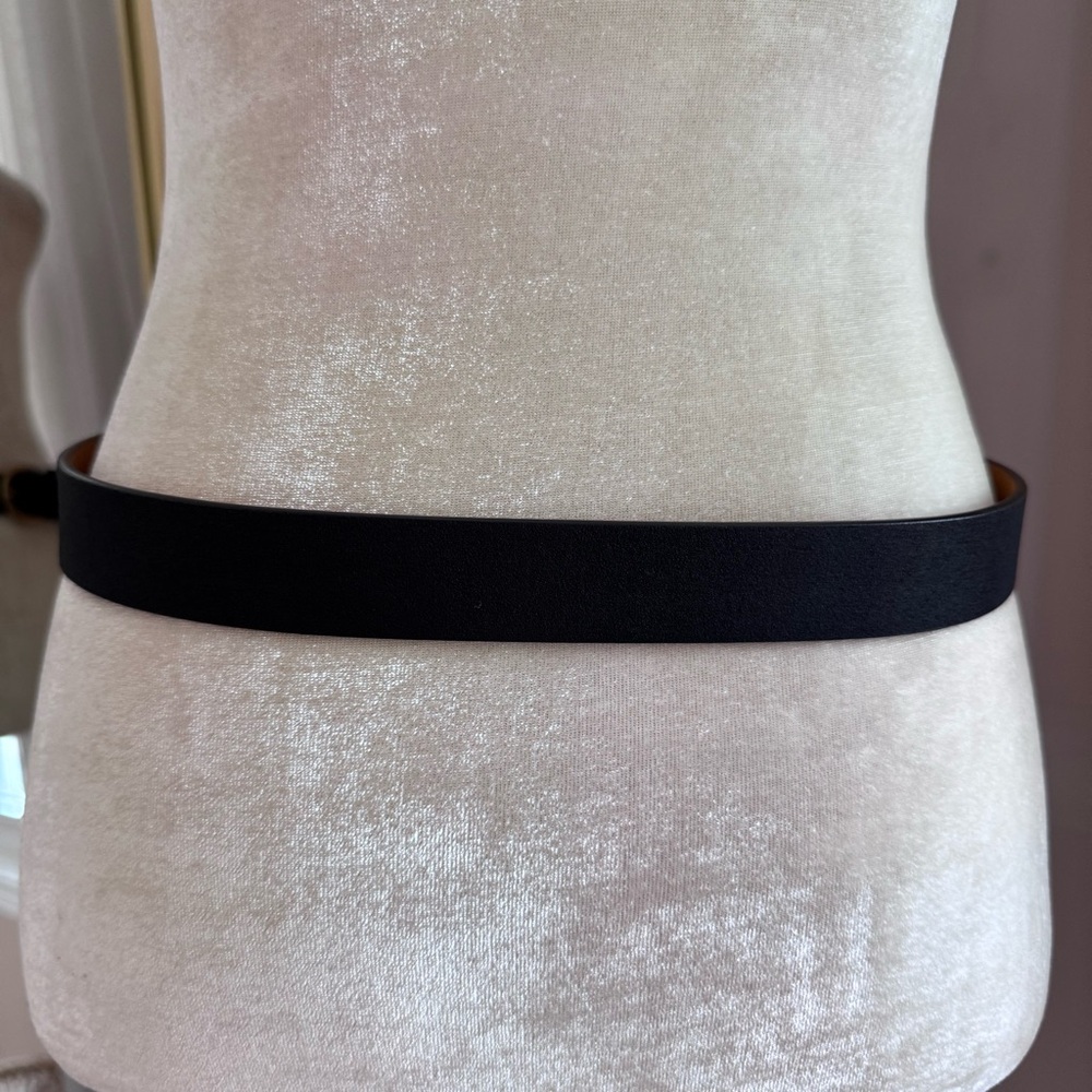 A New Day Black Belt with Gold Double Buckle Size S - Picture 4 of 7